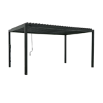 Backyard Discovery Sarasota 16x10 Steel Louvered Pergola with Power