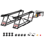 Garage Pro 5000 Lb Adjustable Car Lift with Remote Control Portable