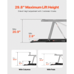 Garage Pro 5000 Lb Adjustable Car Lift with Remote Control Portable - Image 11