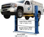Atlas BP10000X Baseplate 2-Post Car Lift 10000 Lb for Low Ceilings - Image 6