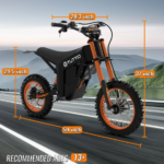 Tuttio Soleil 01 Electric Dirt Bike 2000W Motor 48V 21Ah Battery 37MPH - Image 3