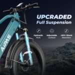 Aipas M2 Xterrain Electric Mountain Bike 1500W Motor 26-Inch Fat Tires Black - Image 4