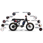 Super73 Oracle Red Bull Racing R Adventure Series Electric Bike Midnight Blue - Image 7