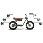 Super73-ZX Special Edition 600W Electric Commuter Bicycle - Image 8