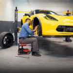 MaxJax M7K 7000 Lb. Capacity Portable 110V Two-Post Garage Car Lift - Image 2