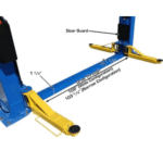 Atlas BP12000X 12,000 Lb. Capacity Heavy-Duty Baseplate 2-Post Car Lift - Image 7