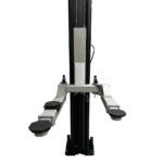 Premium 9000 Lb. Capacity Asymmetric Clear-Floor 2-Post Car Lift in Black - Image 5