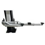Premium 9000 Lb. Capacity Asymmetric Clear-Floor 2-Post Car Lift in Black - Image 7