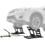 Black Widow 3,000 lbs. Hydraulic Underbody Access Car Lift with Ramp