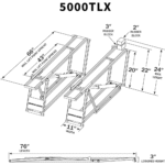 QuickJack 5000TLX 5,000 lbs. Extended-Length Portable Car Lift - Image 8