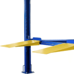 WEIZE PLA-1030 8,500 lbs. 4-Post Car Lift with Caster Kits for Home Garage - Image 5