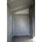 Arrow Yardsaver 4' x 7' Galvanized Steel Lean-To Storage Shed - Image 6