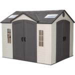 Lifetime 10' x 8' Steel-Reinforced Polyethylene Plastic Outdoor Storage Shed