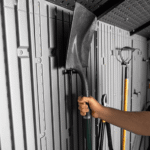 Lifetime 15' x 8' Gray Dual Entry Polyethylene Outdoor Storage Shed - Image 9
