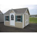 Little Cottage Company 12' x 10' Classic Wood Cottage Panelized Storage Shed - Image 3