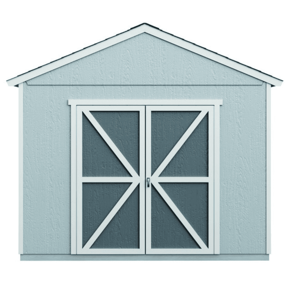 saybrokeeer-product-263-image-1.png Handy Home Products Rookwood 10' x 12' Outdoor Wood Storage Shed with Floor - Image 1