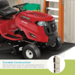 Suncast Tremont 8' x 7' Resin Storage Shed All-Weather Backyard Utility Shed with Floor Kit and Double Doors - Image 4
