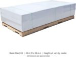 Handy Home Tribeca 10' x 12' Wood Storage Shed Utility Backyard Shed with Floor Kit and Double Doors - Image 5