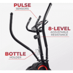 Sunny Health & Fitness Premium Cardio Climber, Full Body Low Impact Exercise Machine - Image 7