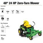 John Deere Z315E 42-Inch 20 HP Gas Dual Hydrostatic Zero-Turn Riding Mower BG21296 - Image 2