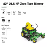 John Deere Z320R 42-Inch 21.5 HP Gas Dual Hydrostatic Zero-Turn Riding Mower - Image 7