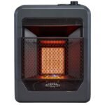Bluegrass Living 10,000 BTU Natural Gas Ventless Infrared Space Heater with Base Feet B10TNIR-B - Image 3