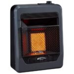 Bluegrass Living 10,000 BTU Natural Gas Ventless Infrared Space Heater with Base Feet B10TNIR-B - Image 6