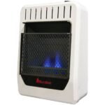 ProCom HearthSense 10,000 BTU Dual Fuel Ventless Blue Flame Gas Space Heater BF10M-B-R, Factory Reconditioned
