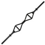 TGrip Pro Series 7 ft Multi-Grip Olympic Barbell with Solid Sleeves