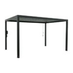 Backyard Discovery Sarasota 14' x 10' Black Steel Louvered Pergola - Image 4