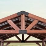 Backyard Discovery Arlington 12' x 12' Cedar Wood Outdoor Patio Gazebo - Image 13
