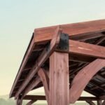 Backyard Discovery Arlington 12' x 12' Cedar Wood Outdoor Patio Gazebo - Image 8