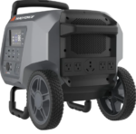 Yard Force 2400W Continuous 4800W Peak Portable Power Station with WiFi Bluetooth and RV 30A Plug - Image 4