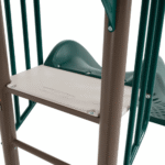 Lifetime Monkey Bar Adventure Powder-Coated Steel Backyard Swing Set with Slide - Image 13