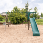 Lifetime Monkey Bar Adventure Powder-Coated Steel Backyard Swing Set with Slide - Image 15