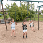 Lifetime Monkey Bar Adventure Powder-Coated Steel Backyard Swing Set with Slide - Image 5