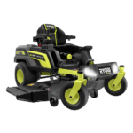 RYOBI 80V HP Brushless 30-Inch Battery Electric Cordless Zero-Turn Riding Mower with 10Ah Batteries