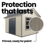 Handy Home Products Windemere 10' x 12' Wooden Backyard Storage Shed - Image 10